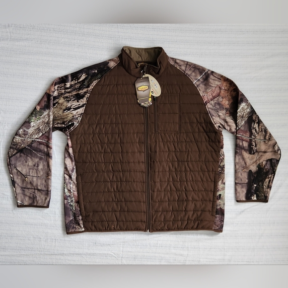 Mossy Oak - Yukon Gear Men's Teslin Hybrid Midlayer - Size 2XL - Picture 1 of 6